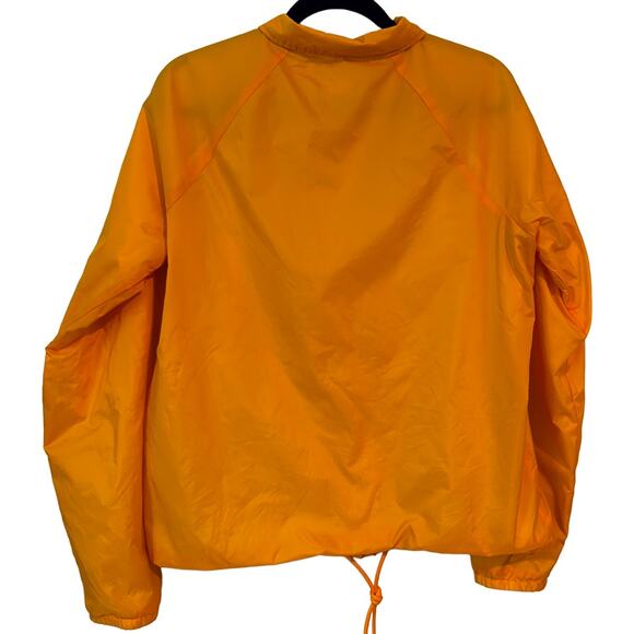 Vans Thanks Coach Jacket Lightweight Snap-Front Windbreaker Yellow Women's M - Picture 10 of 10